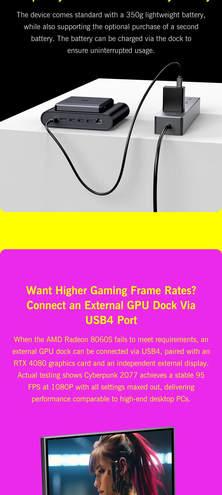 GPD Win5 AMD Ryzen AI Max 395/388 1080P LTPS Screen Handheld Gaming Console Windows11 RGB Ergonomic Handheld Game Player