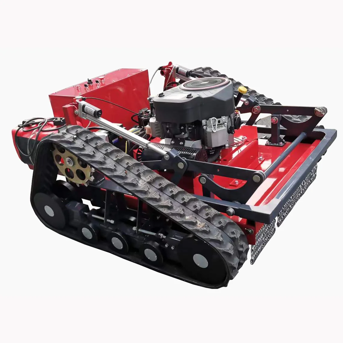 

Remote Control Lawn Mower Robot Grass Cutter with Engine