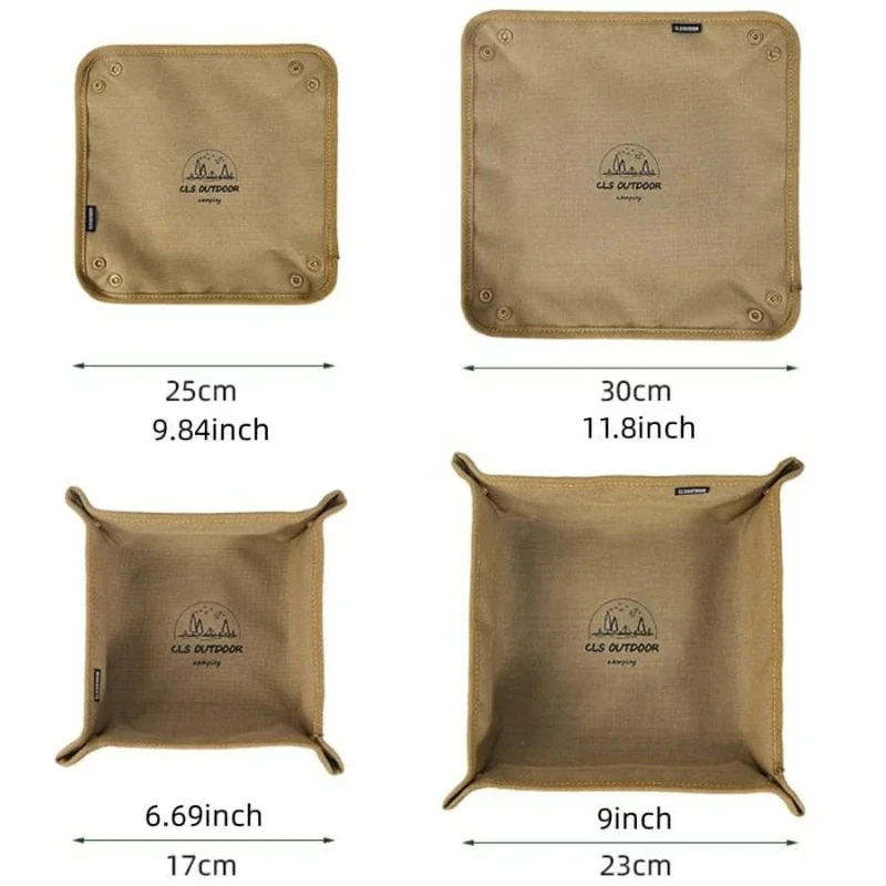 1 قطعة المحمولة الشمال نمط التخييم في الهواء الطلق سطح المكتب درج منظم المدمجة المنزل والسفر صندوق تخزين للتخييم خالية من فوضى