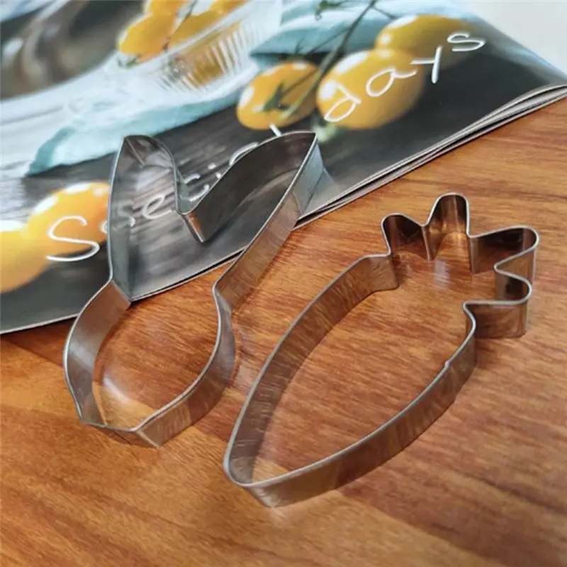 AB02 5 PCS Easter Cookie Moulds Bunny Carrot Chicks Cookie Moulds Cookie Moulds Easter Cookie Baking Kids Baking Cookies Tool