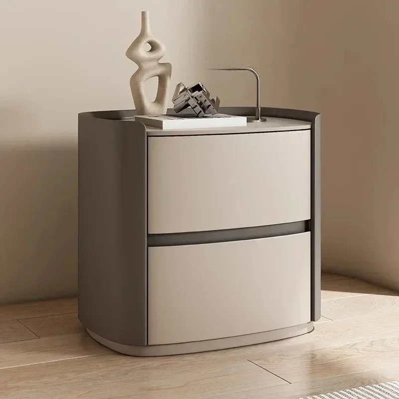 

new creative storage box of the bedside table replaces the light luxury and high-end sense of the home bedroom