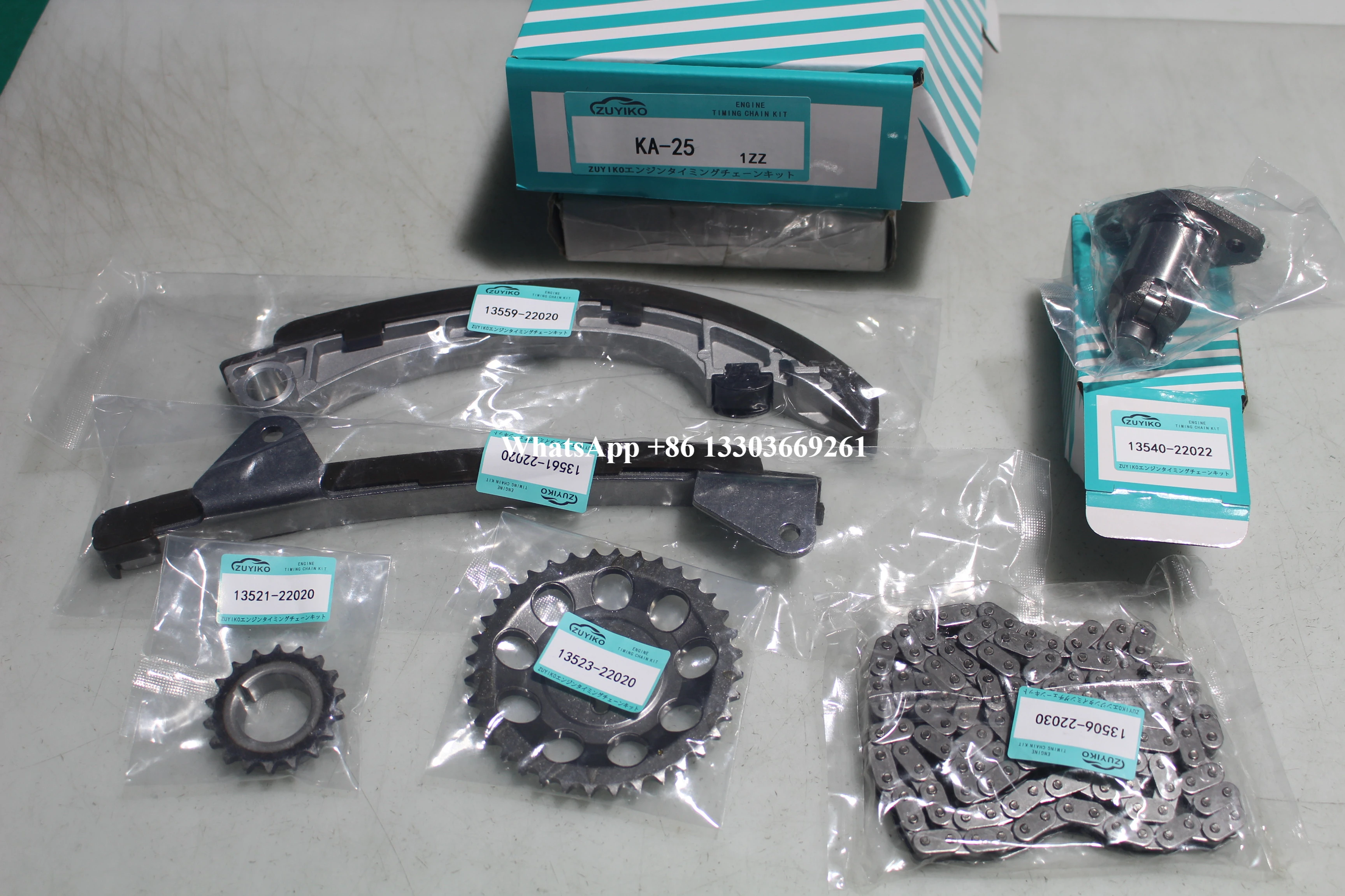 

1ZZ-FE 1ZZ TIMING CHAIN KIT FOR TOYOTA 1zz-fe 1zz engine timing chain set 13506-22030 KA-25