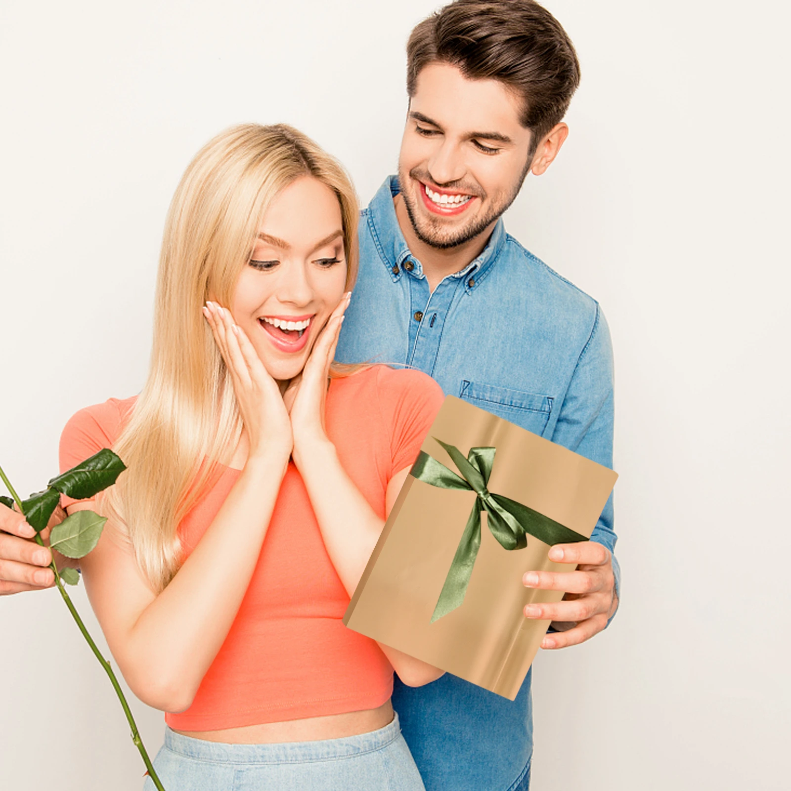 

20pcs Dual Color Flower Wrapping Gift Wrappers Bouquet Packing Paper Premium Eco-Friendly Durable Gift Wrap For Birthday Wedding