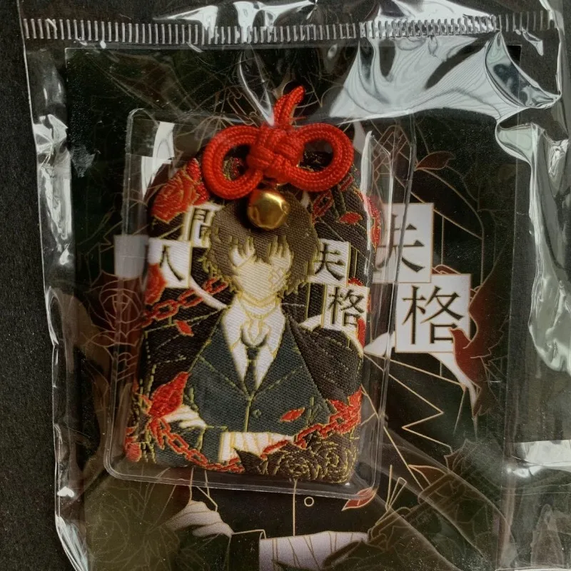 Bungo Stray Dogs Ryunosuke Akutagawa Nakahara Chuuya cartoon cute keychain student backpack decoration accessories delicate gift - view 3