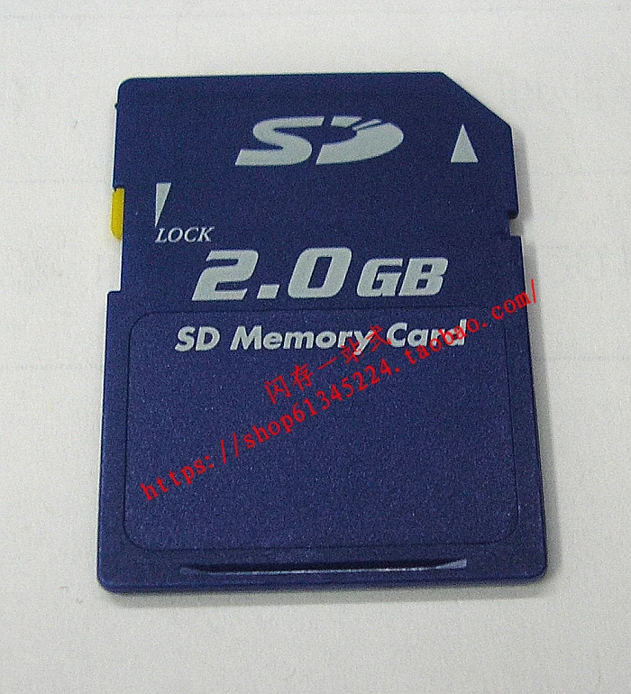 For Toshiba SD 2G SD card 2GB memory card, memory card for old cameras and old devices