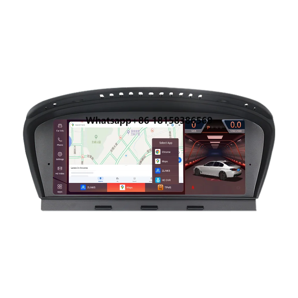 

Navifly Snapdragon680 Newest Android System 1280*480P 8+256GB Car Multimedia Player for 5 Series E60 CCC CIC System