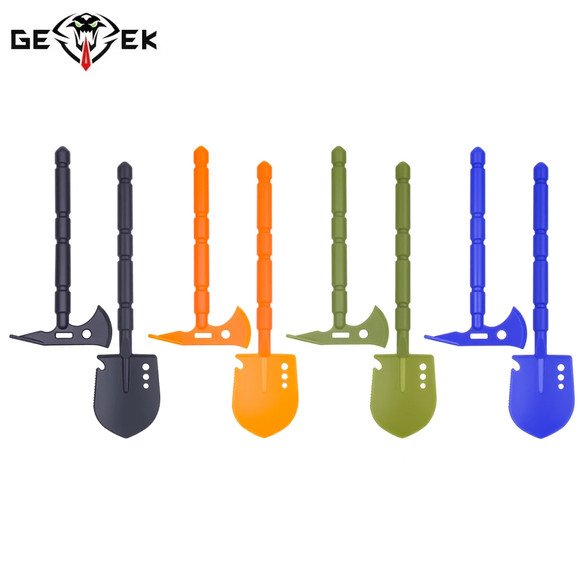 2Pcs Plastic Shovel Pickaxe Decoration Tools for 1/10 1/18 1/24 RC Crawler Car SCX10 TRX4 TRX6 D90 CC01 Accessories