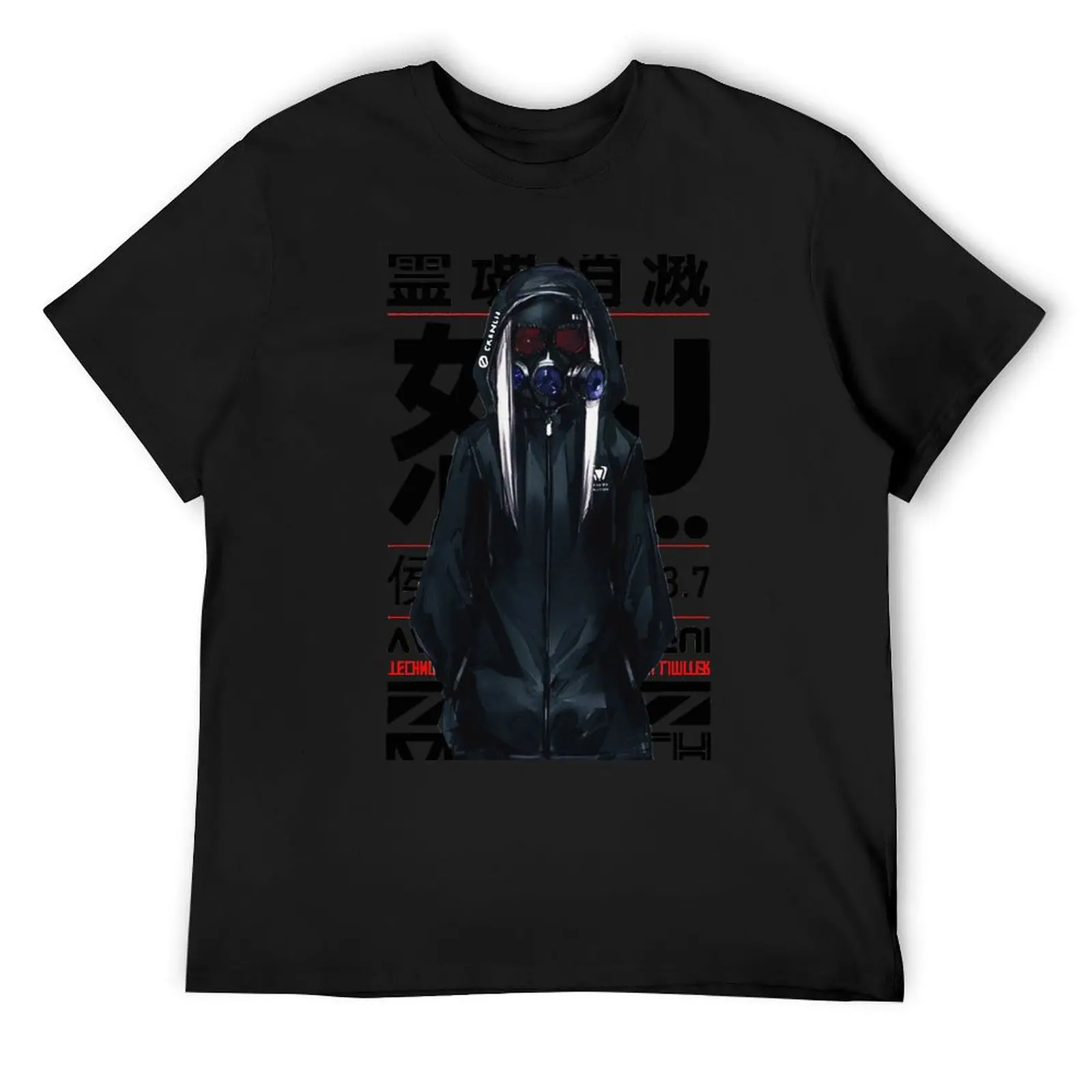 

Cyberpunk Vaporwave Girl Urban Futuristic Style T-Shirt