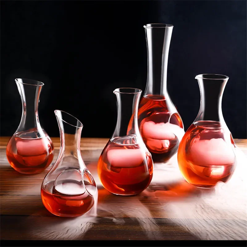 Room Jug Bottle Decanter Wine Crystal Dispenser Glass Cooling Sake Japanese Nest Container Ice Hamster