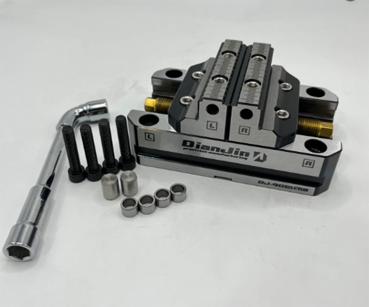DJ-9015-9019CRM Hardness 48HRC Vise Four-Five-Axis Fixture Self-centering Vise 2-8 inches Positive and Negative Quick Clamping