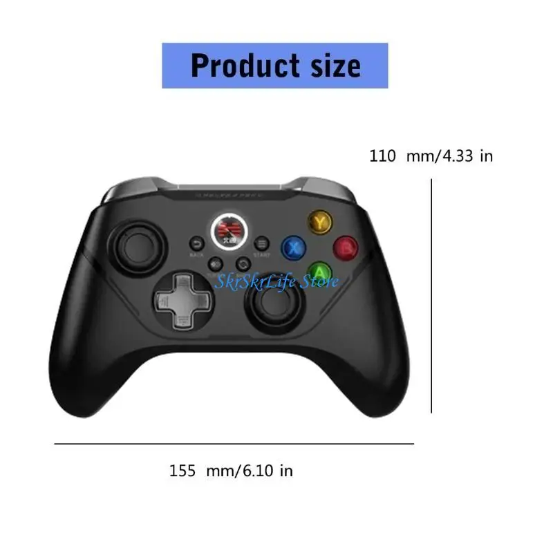 وحدة تحكم لاسلكية E65E Betop ASURA 2PRO، عصا تحكم متوافقة مع البلوتوث، لوحة ألعاب للمفاتيح #6
