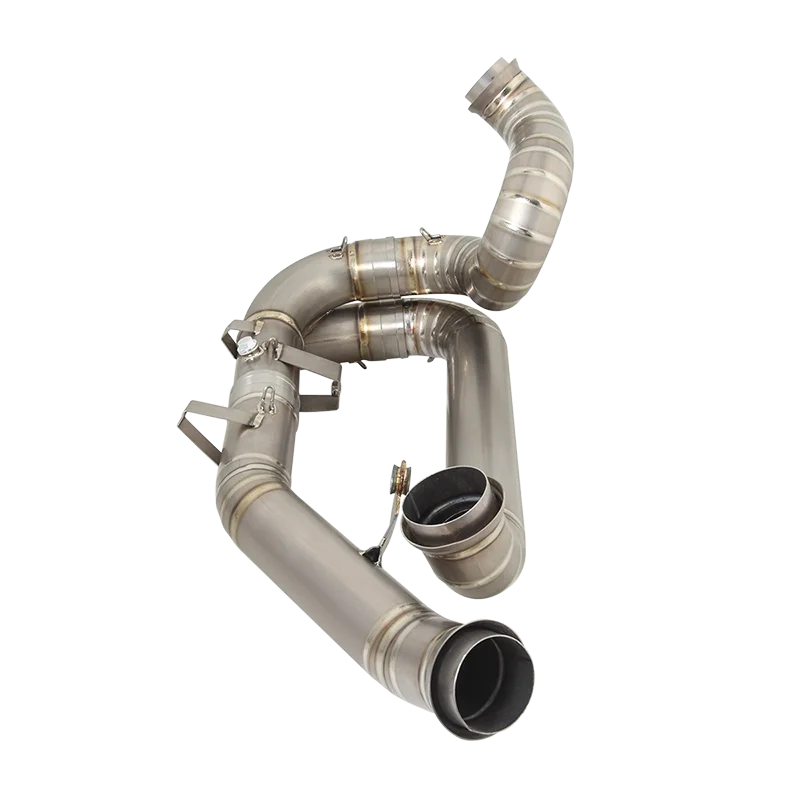 Slip On For KTM 1290 Super Duke R 3.0 RR EVO 2020 - 2023 2024 Motorcycle Exhaust Escape Muffler Titanium Alloy Middle Link Pipe