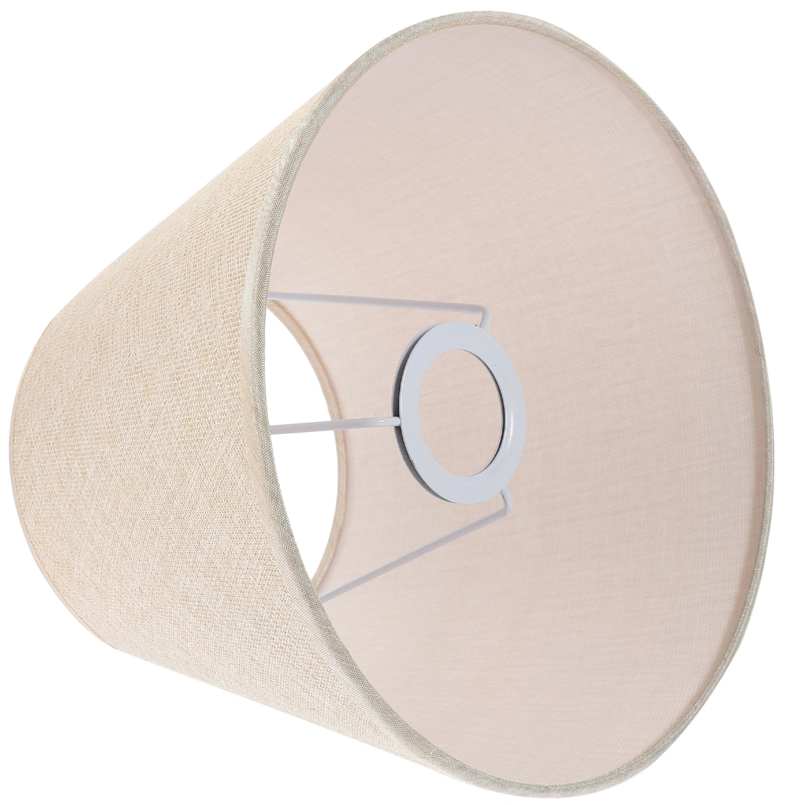 

Fabric Lampshade for Desk Table Lamps Cloth Cover Bedroom Living Room Decor Replacement Shade Soft Light Protection