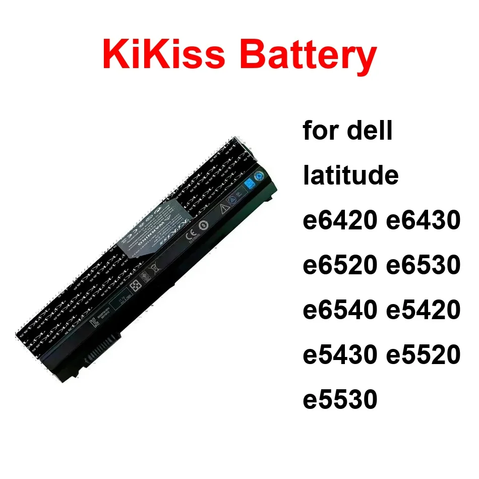 

Аккумулятор 5000-9200 мАч T54FJ 6-элементный M5Y0X 9 8858X для Dell Latitude E6420 E6430 E6520 E6530 E6540 E5420 E5430 E5520 E5530