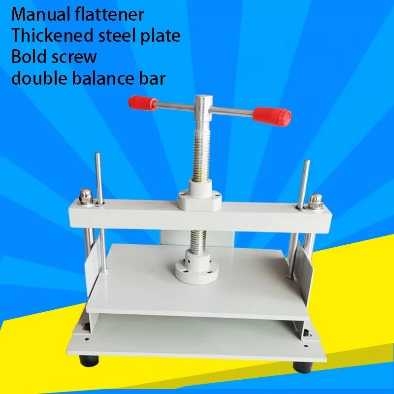 A4 Manual Flattening Machine Account Book Voucher Bill Book Office Financial Advertising Flattening Machine