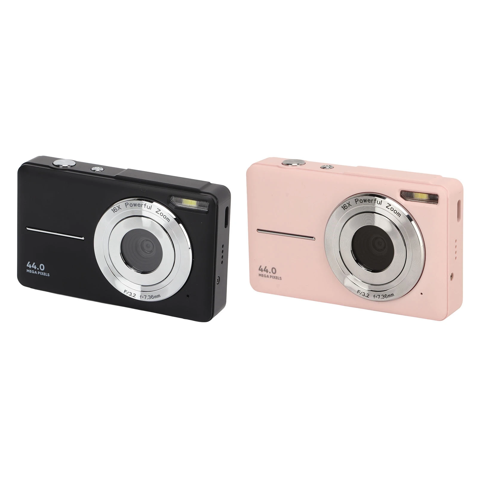 كاميرا رقمية عالية الدقة كاميرا رقمية HD 1080P 44M 16X Zoom ضبط تلقائي للصورة 2.4 بوصة شاشة كاميرا رقمية محمولة #3