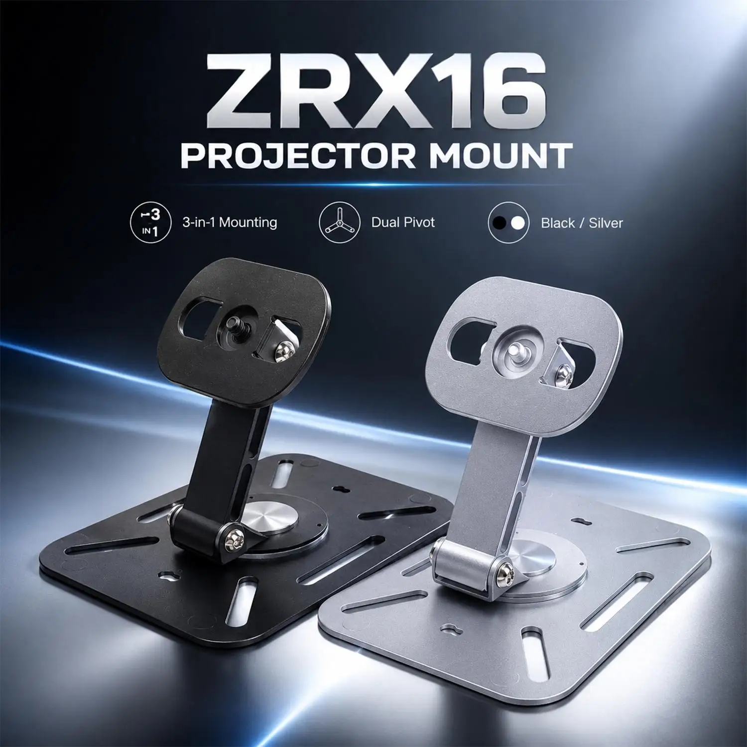 3 IN 1 Mount Projector Brackets Wall Mount Storage Rack For Wifi Router Surveillance Camera Projector Household Bracket Stand