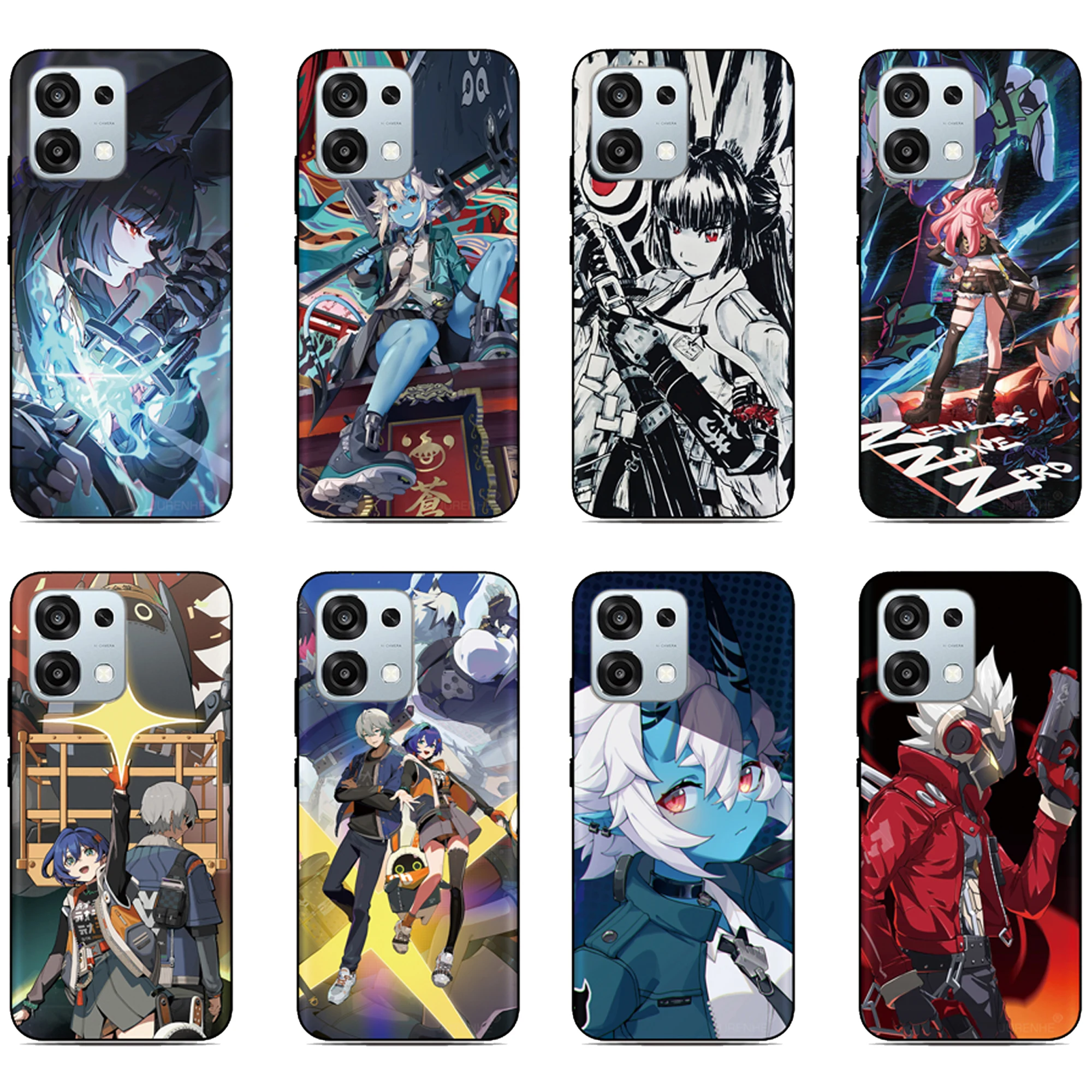 Funda de teléfono Zenless Zone Zero para ZTE Blade V80 V60 V50 Design V30 V40 Vita Axon 60 50 40 Lite 30 Pro 11 SE V41 A3 A5 2020