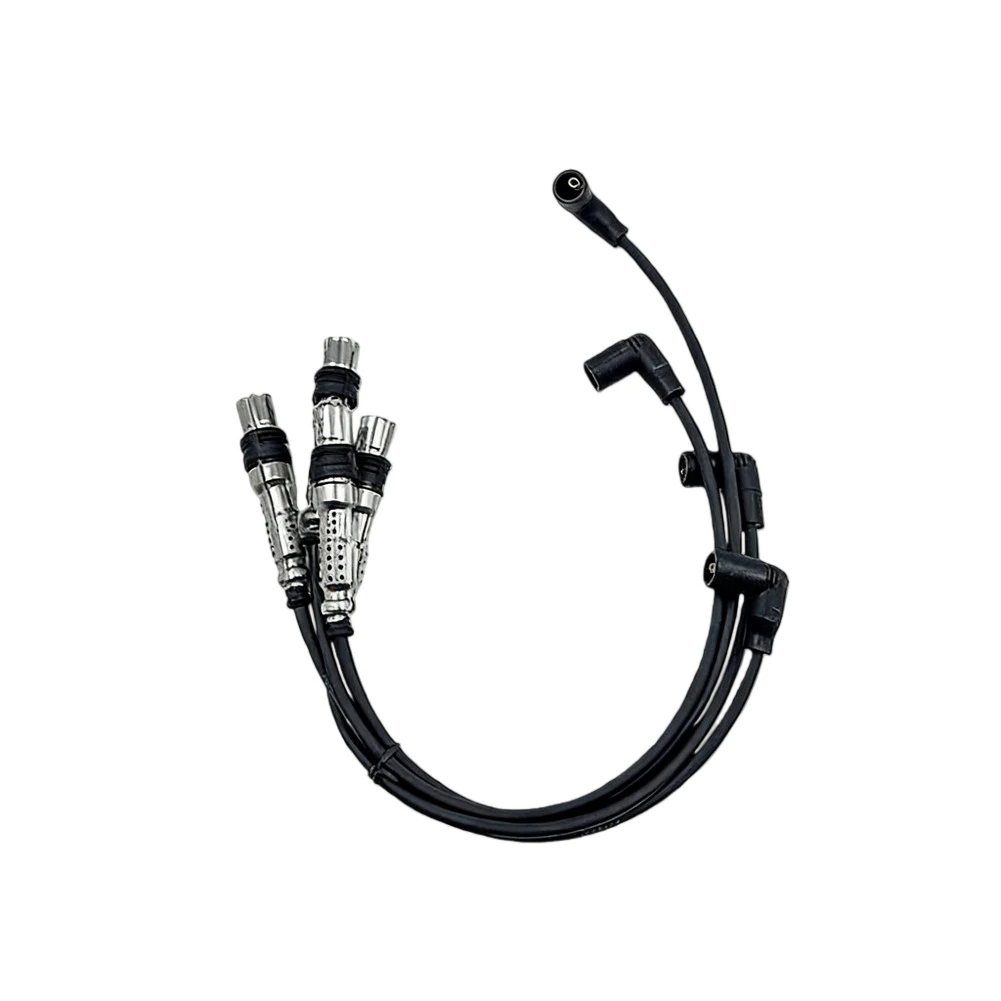 

Кабель зажигания для Skoda Octavia, разъем катушки зажигания, ремонт двигателя, черный, улучшение отклика двигателя, термостойкая изоляция