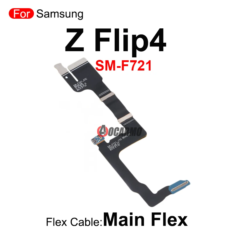 LCD Screen Spin Axis Flex Main Board Connection Flex Cable Replacement For Samsung Galaxy Z Flip5 SM- F731 Z Flip 3 4 2 5 F711