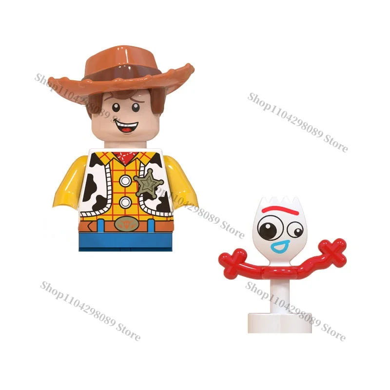 Disney bouwsteen anime stripfiguren Chip Dale Woody Donald Duck Mario mini Assemblage baksteen beeldjes verjaardagscadeautjes