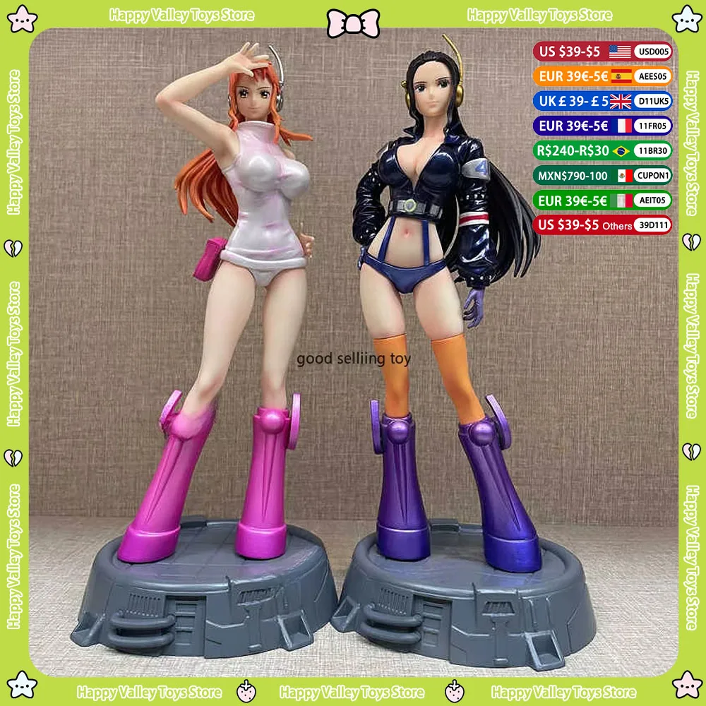 26cm Anime One Piece Figure Nico Robin Action Figurine Nami Figurine PVC Model Statue Kawaii Cute Doll Collection Toy Xmas Gifts