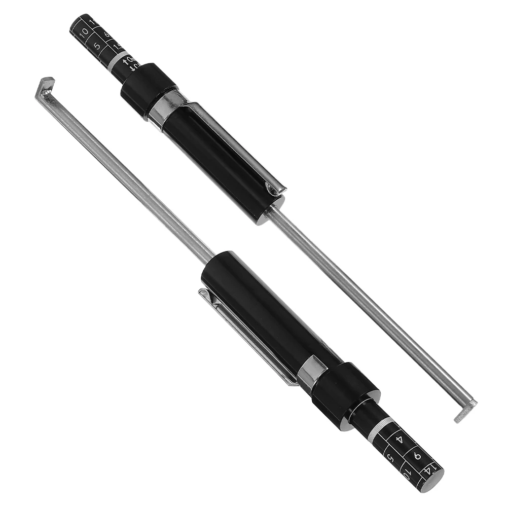 

2pcs Pad Thickness Gauge Comprehensive Measuring Tool Car Brake Detection Pen Wear Assessment Brake Disc Measurement Automotive