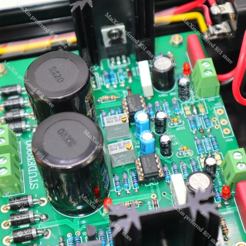 50W STUDER900 Lineares Netzteil mit zwei Ausgängen DC5V 12V 24V Low Ripple Low Noise R Core Transformator