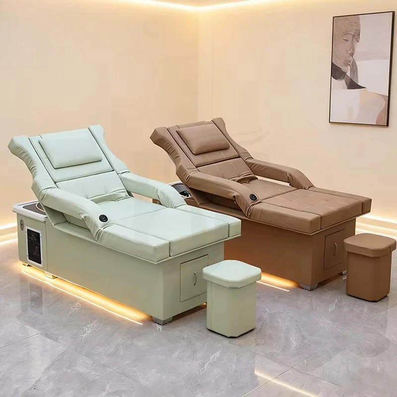 Salon Head Spa Hair Washing Bed Pedicure Massage Foot Spa Shampoo Chair Scalp Care Bed