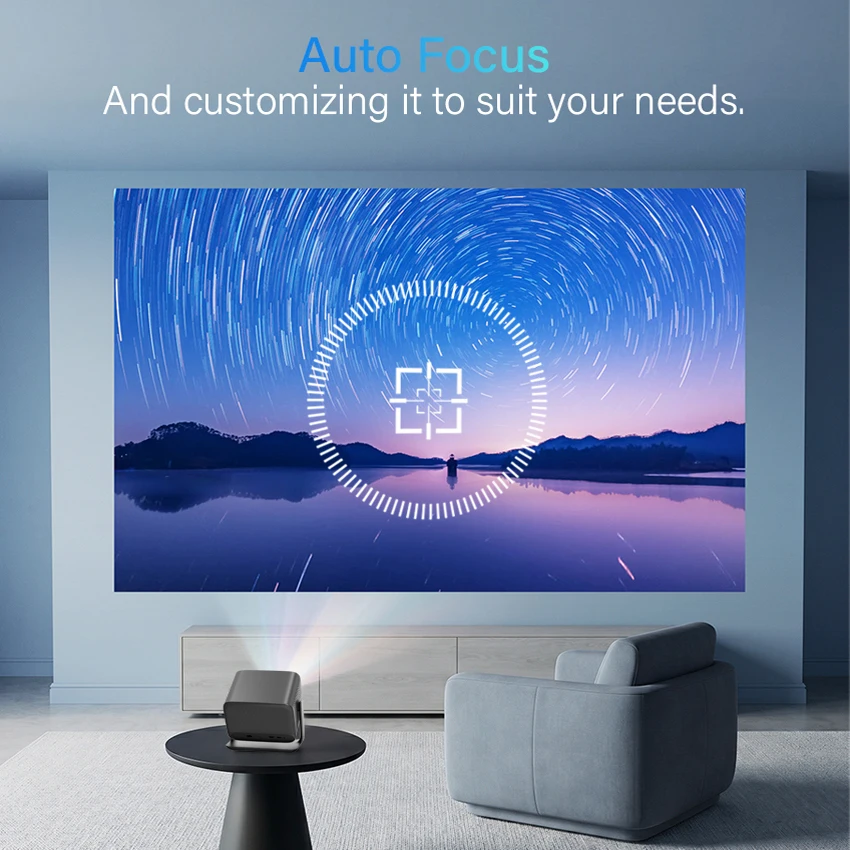 Factory C45A High Lumins Lcd Android High Resolution Full hd Projector 200 Inch 4k 3d  Home Ceiling Projector