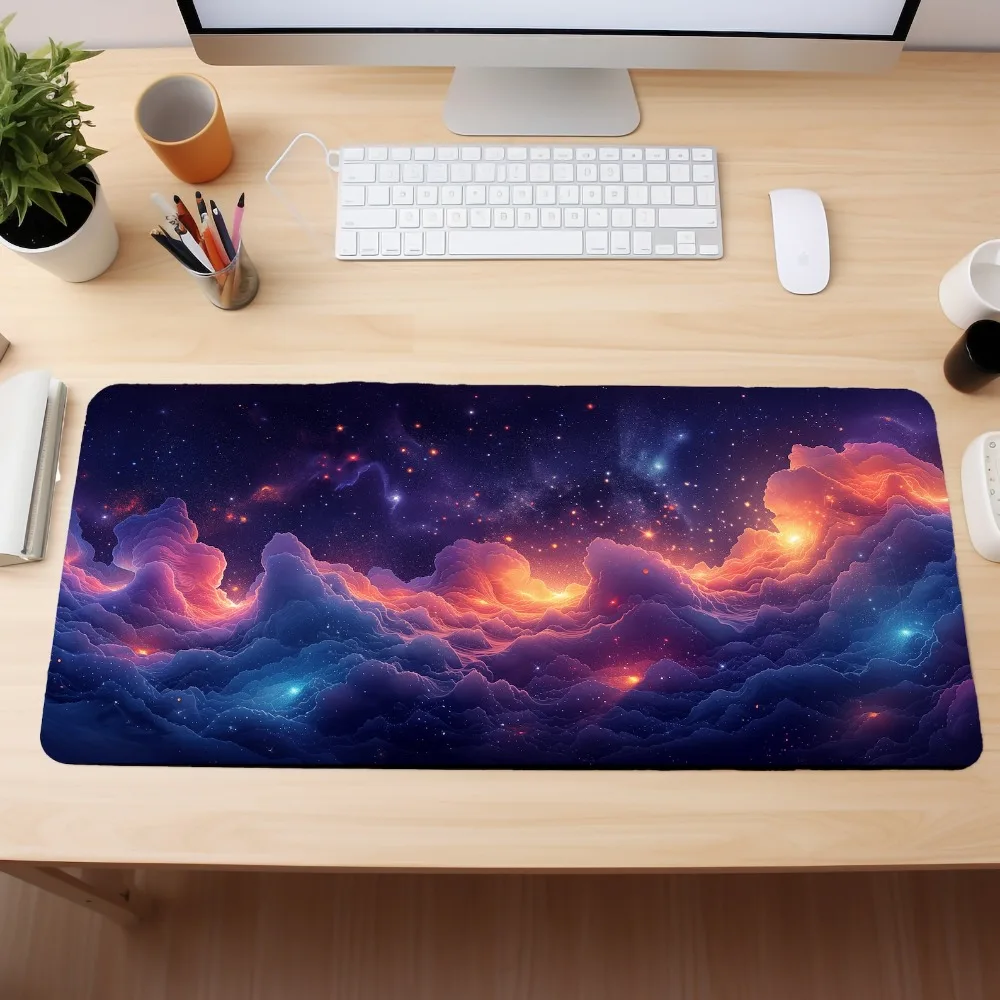 Star Forming Nebula Playmat for TCG Games, Fantasy Space Play Mat, Gamer Gift, Gift for Boyfriend, Physics and Astronomy Gifts