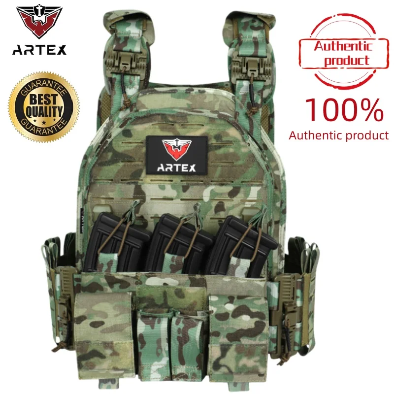 Artex Modular Plugboard High-Strength Wear-Resistant Waterproof Nylon Outdoor Hunting Versatile Tactical Vest 8008 - Detail 1