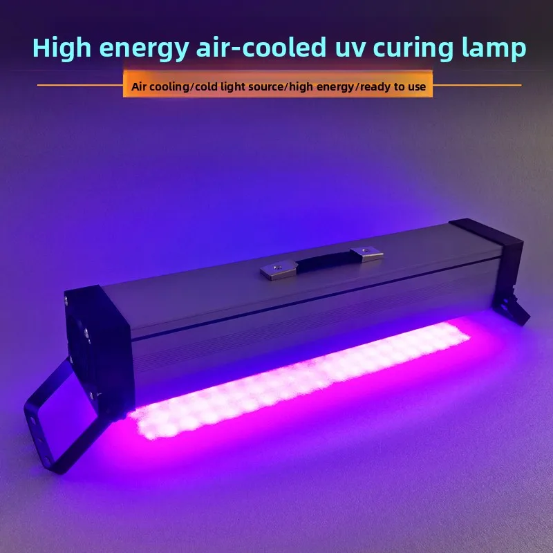 High-power Portable UV Curing Lamp, Portable UV Lamp, Shadowless Glue Printing Lamp Oil Dark Green Oil Exposure