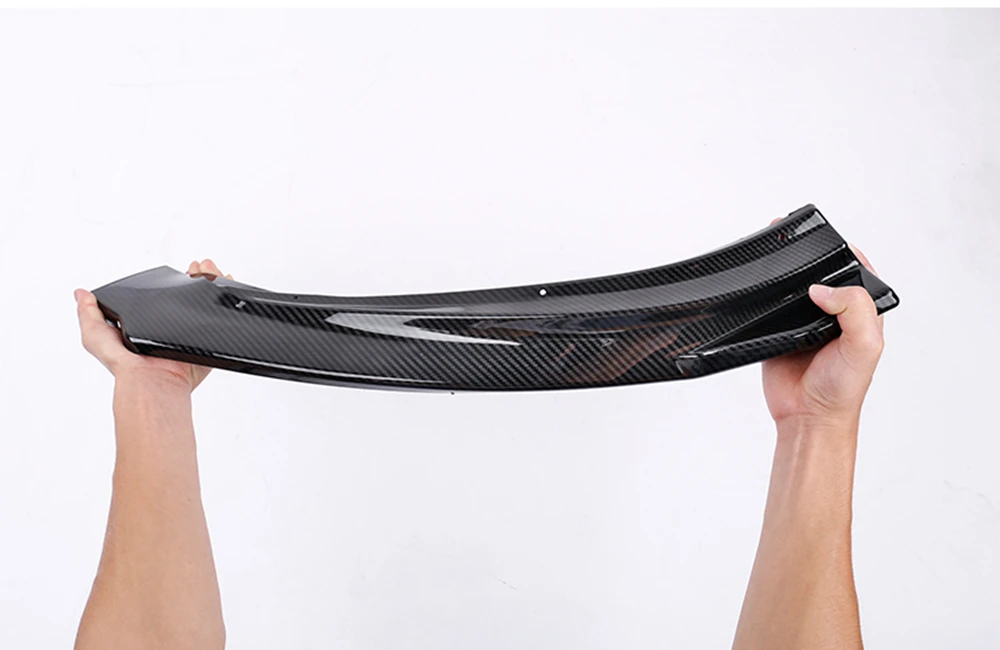 

​Exterior Front Bumper Spoiler Lip Lower Splitter Blade Guard For Volkswagen VW Golf 7.5 2014 2015 2016 2017 Auto Accessories