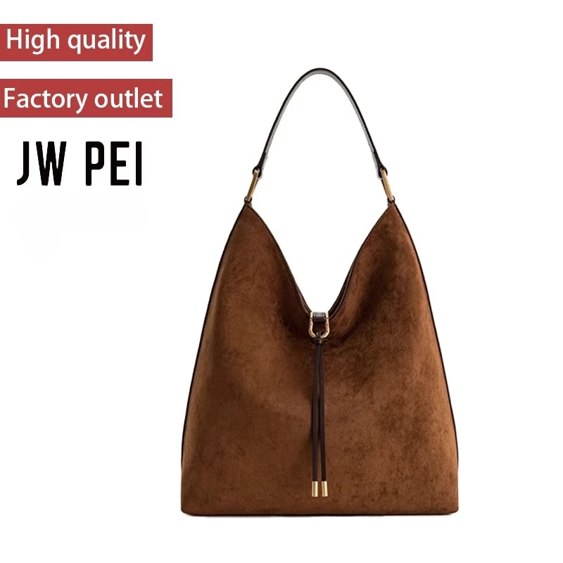 

JW PEI Tote bag female Aria 2025 new hobo bag large capacity lazy feeling shoulder armpit bag