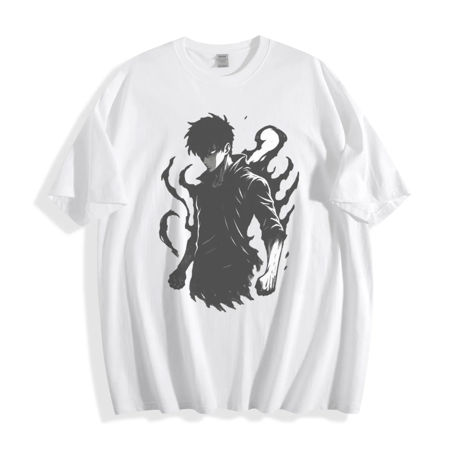 Camiseta Dark Solo Leveler – Camiseta gráfica informal unisex inspirada en el estilo original