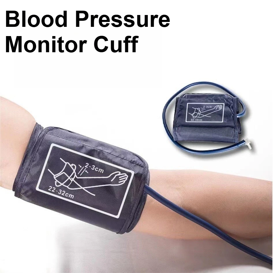 

Blood Pressure Cuff Universal Replacement Adult Arm Sphygmomanometer Monitor Strap Band Soft Adjustable Comfort Accessories