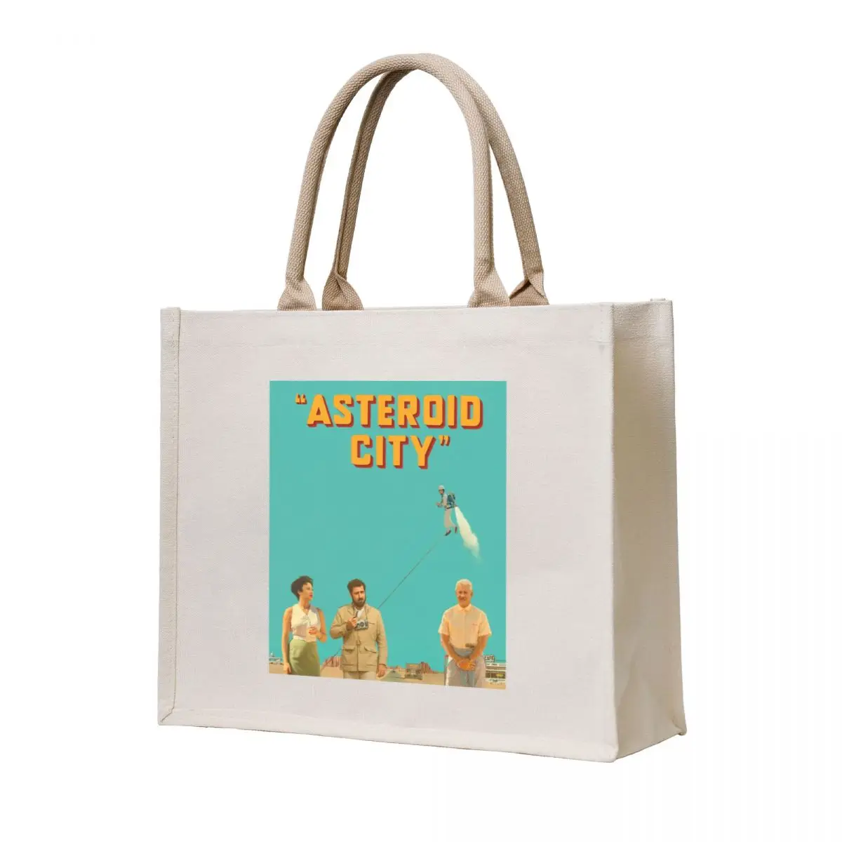 

asteroid city Tote Bag reusable grocery bags Gift bag sacs de shopping bag luxury women