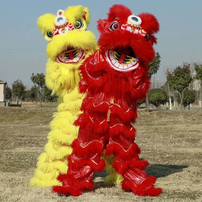 

Single Lion Dance Set Adult Props South Set Double No. 3 Mascot