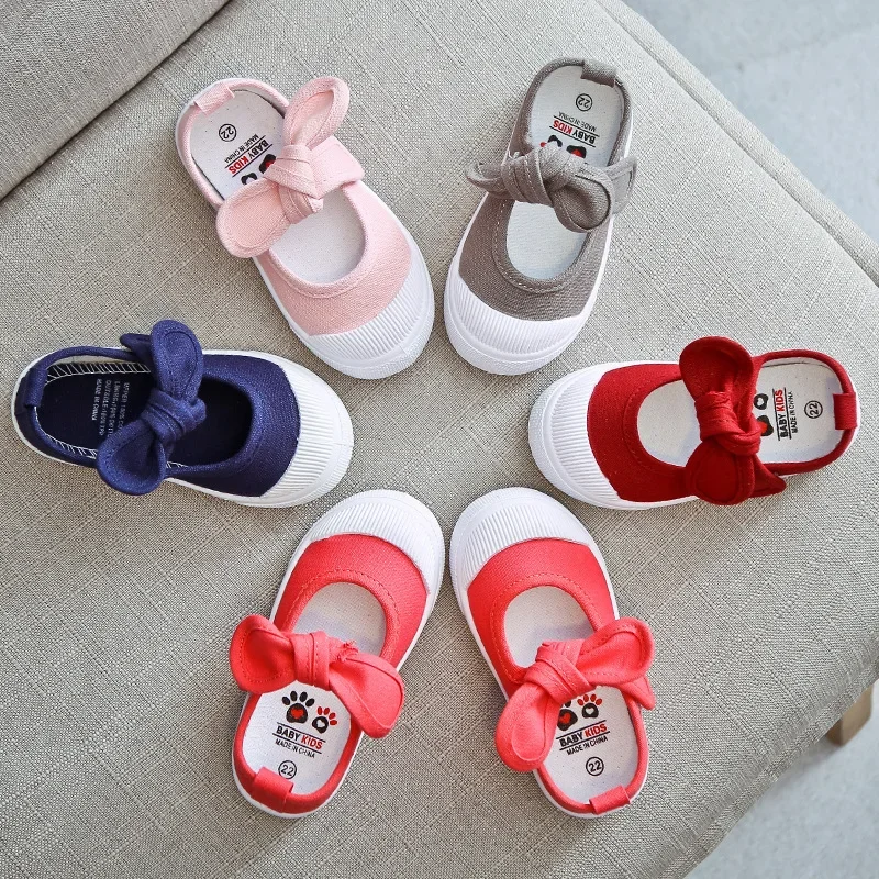 Toddler Korean-style Canvas Shoes Children's Fashionable Sneakers Baby Casual Shoes Kid Simple Classic Non-slip Novel Versatile