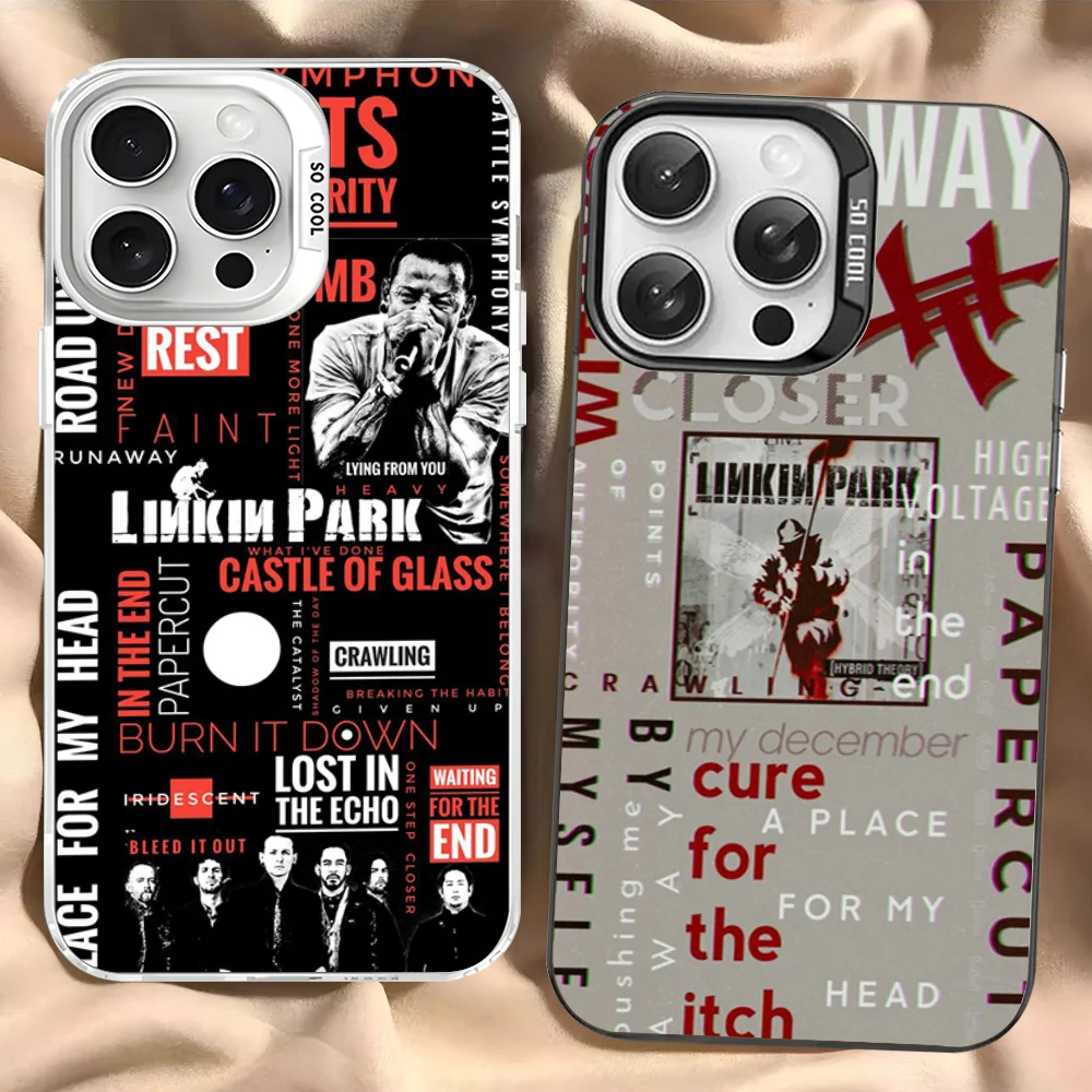 Band L-Linkins Cool P-Parks Phone Case For iPhone 16 15 14 13 12 11 Pro Max X XR XSMAX Matte Shockproof Back Cover