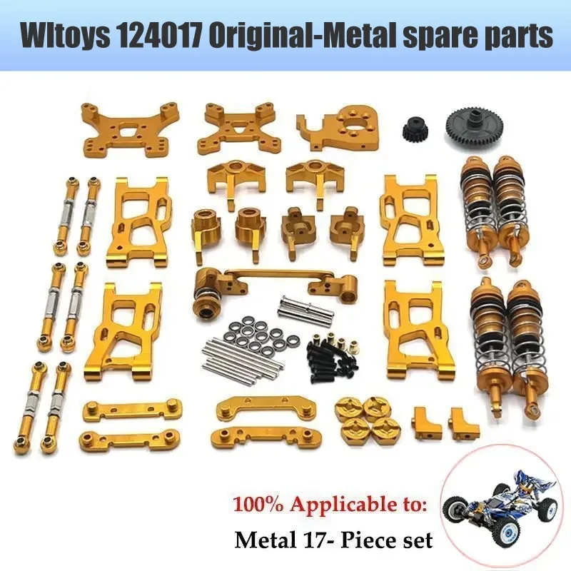 Wltoys-rcカーのフロントバンパー,アップグレード部品,ブラシレスモーター,trx4,1/12, 124017, 124019, 124007