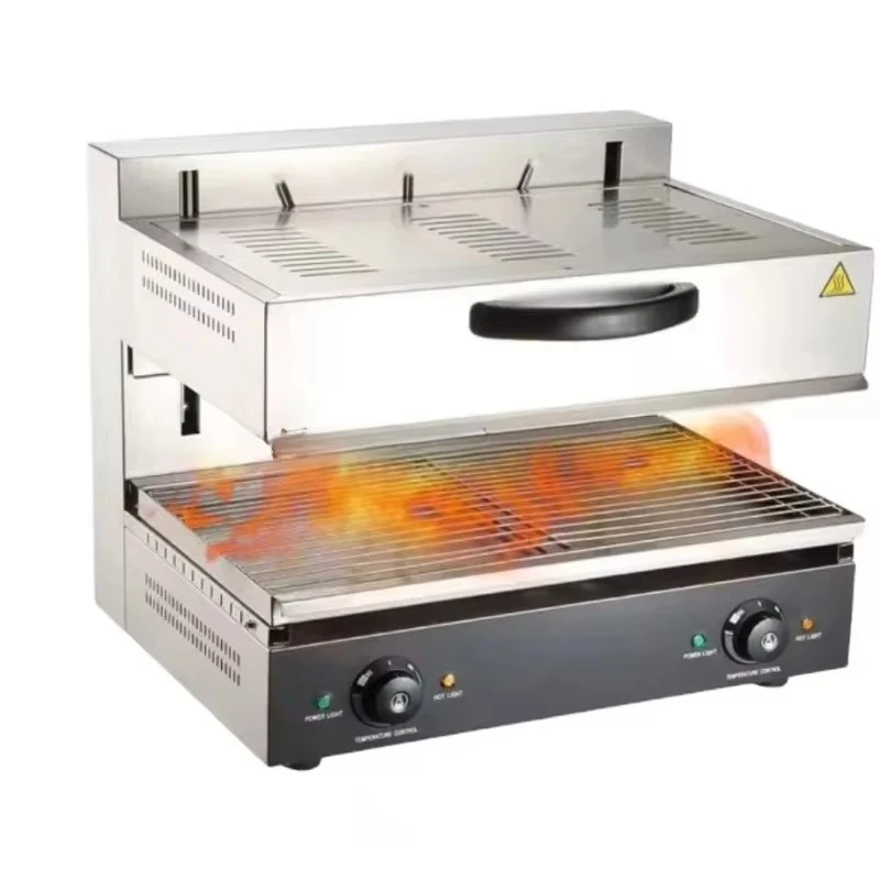 Commercial Electric BBQ Grill-New 220V Easy To Operate 304 Stainless Steel