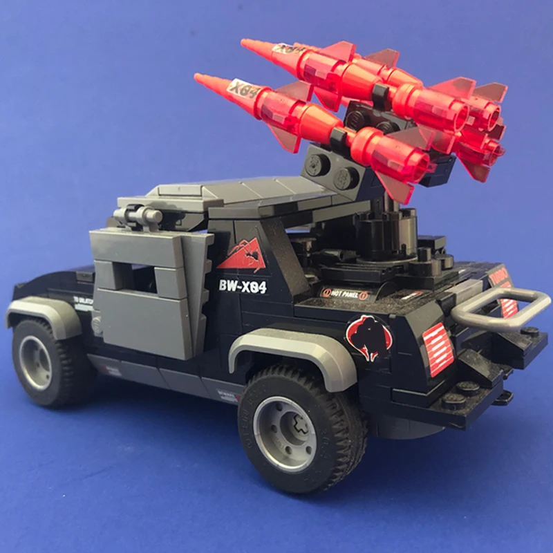 Military Animation Model MOC Building Bricks Special Vehicle Equipment Modular Technolog Gift Holiday Assemble Children Toy Suit