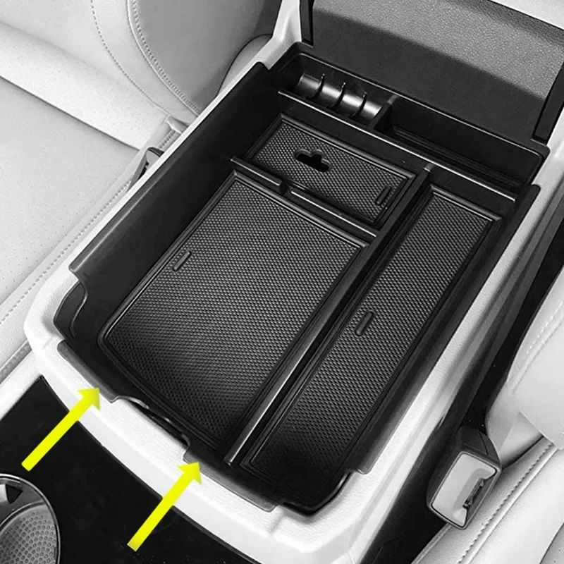 

Car Central Console Organizer Tray Armrest Storage Box for Atlas 2018 2019 2020 2021 Accessories Insert Divider Pallet