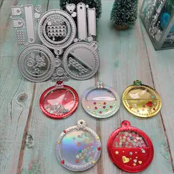 Christmas Ball New 2022 Cutting Dies for DIY Scrapbooking Embossing Cards Tool Decorative Crafts Die Cuts