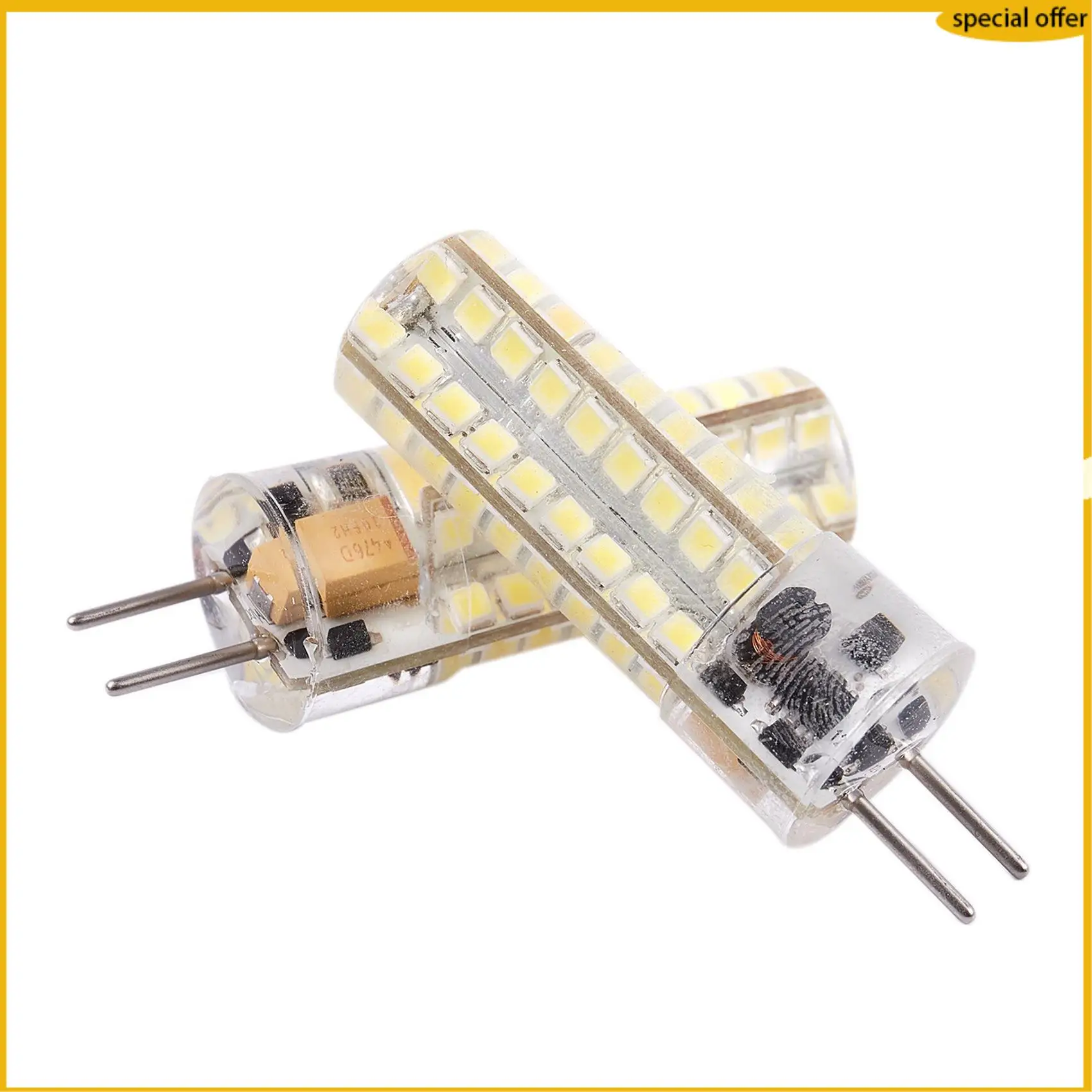 

A50I 4X 6,5 Вт GY6.35 Светодиодные лампы 72 2835 SMD LED 320 лм 50 Вт Галогенные лампы Эквивалент с регулируемой яркостью Белый 6000K Угол 360 градусов