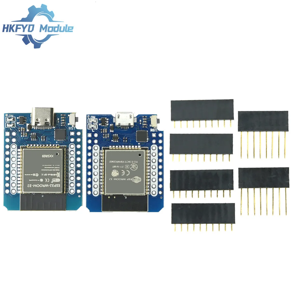  D1 MINI ESP8266 ESP32 ESP-32S WIFI Bluetooth-compatible CP2104 CH9102  Development Board Module For Wemos Arduino With Pins 