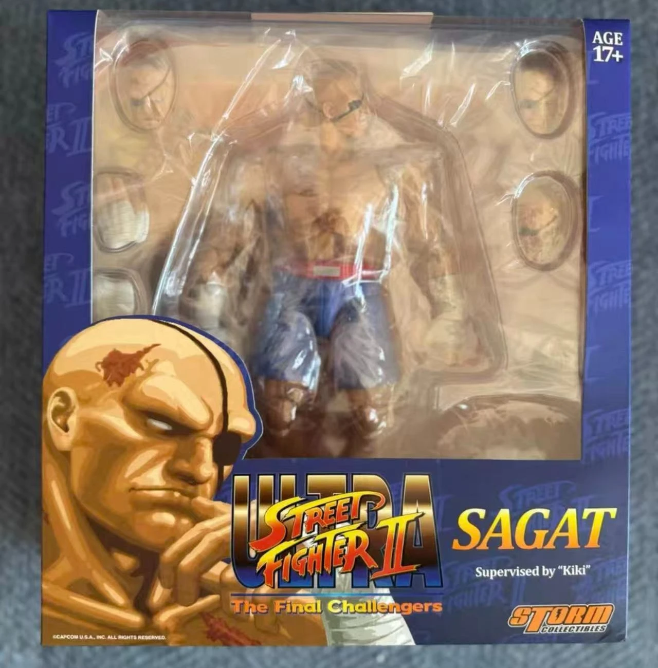 

Nuevo En Stock: Storm Toys 1/12 Street Fighter II - Sagat (El Rey Del Boxeo Tailandés)