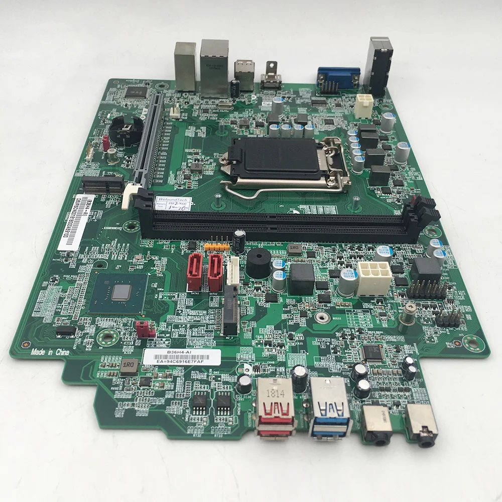 Imagem -05 - Desktop Motherboard Mainboard para Acer X4270 V4270 E450 B360 Lga 1151 B36h4-ai pc